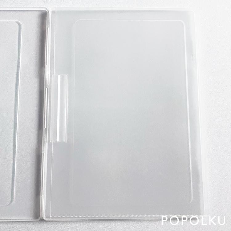 クリアファイルは収納できない